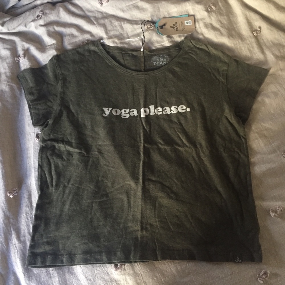 new with tags green prana chez tee